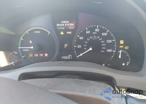 2010 Lexus Rx 450H z USA, uszkodzony, nr VIN JTJZB1BA7A2002408